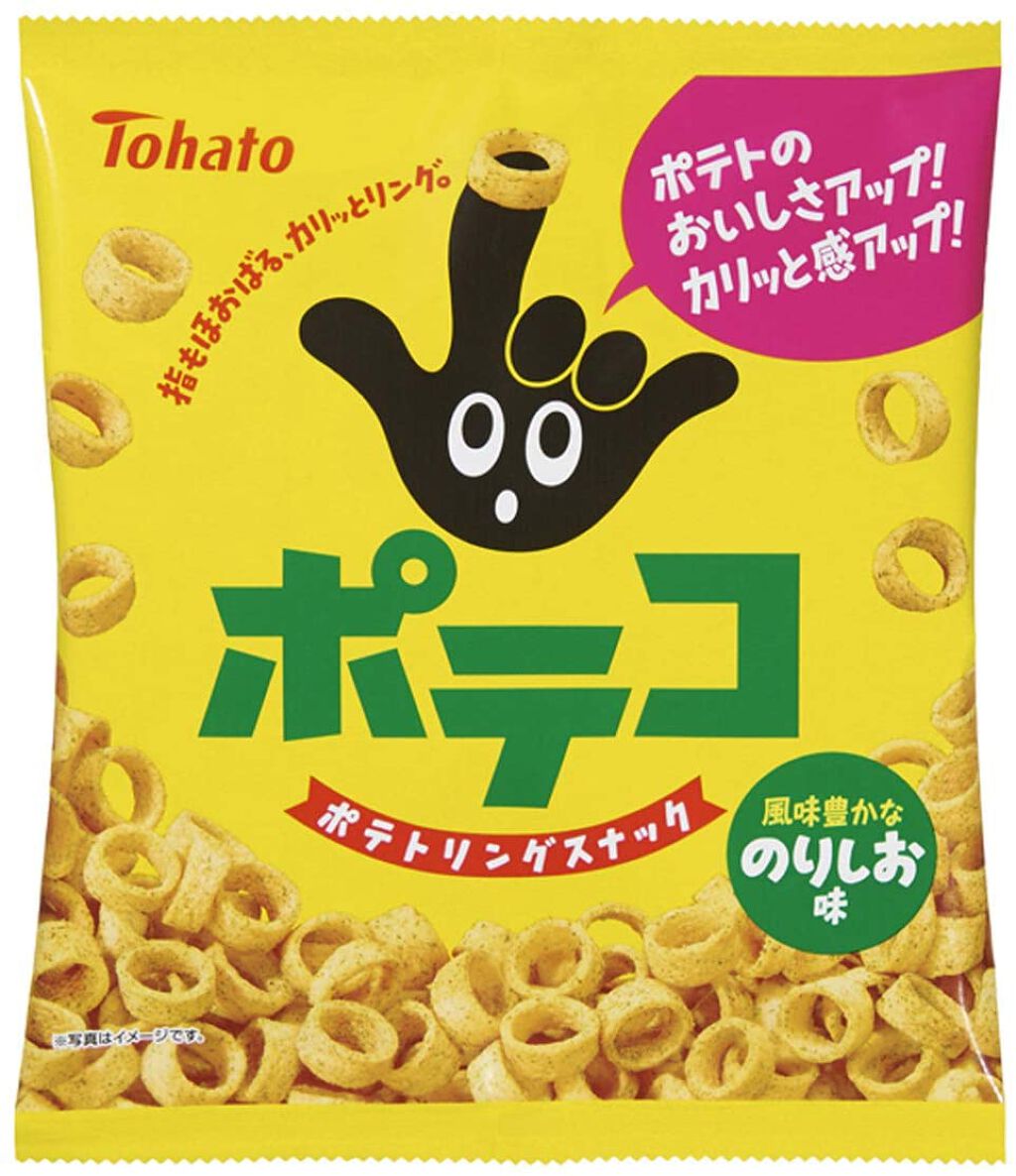 Tohato ポテコ　のりしお味