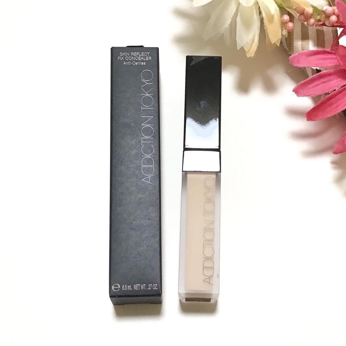 アディクション スキンリフレクト フィックス コンシーラー 002 Fair Ivory/ADDICTION/リキッドコンシーラーを使ったクチコミ（1枚目）