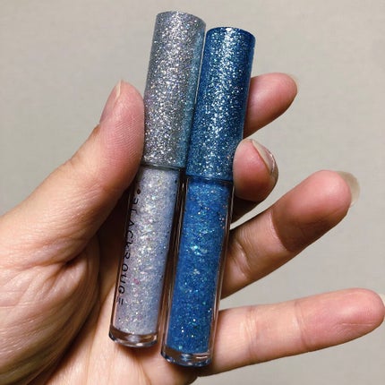 パールブリー アイグリッター  トライアングル/BLACK ROUGE/グリッターを使ったクチコミ(3枚目)