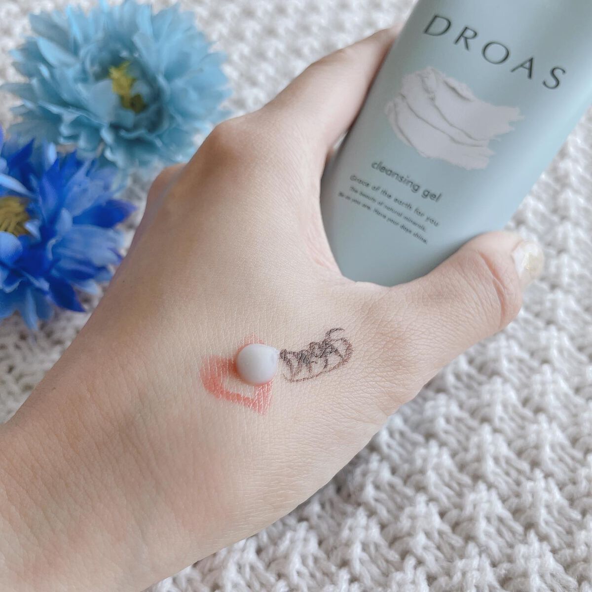 クレイクレンジングジェル/DROAS/クレンジングジェルを使ったクチコミ（3枚目）