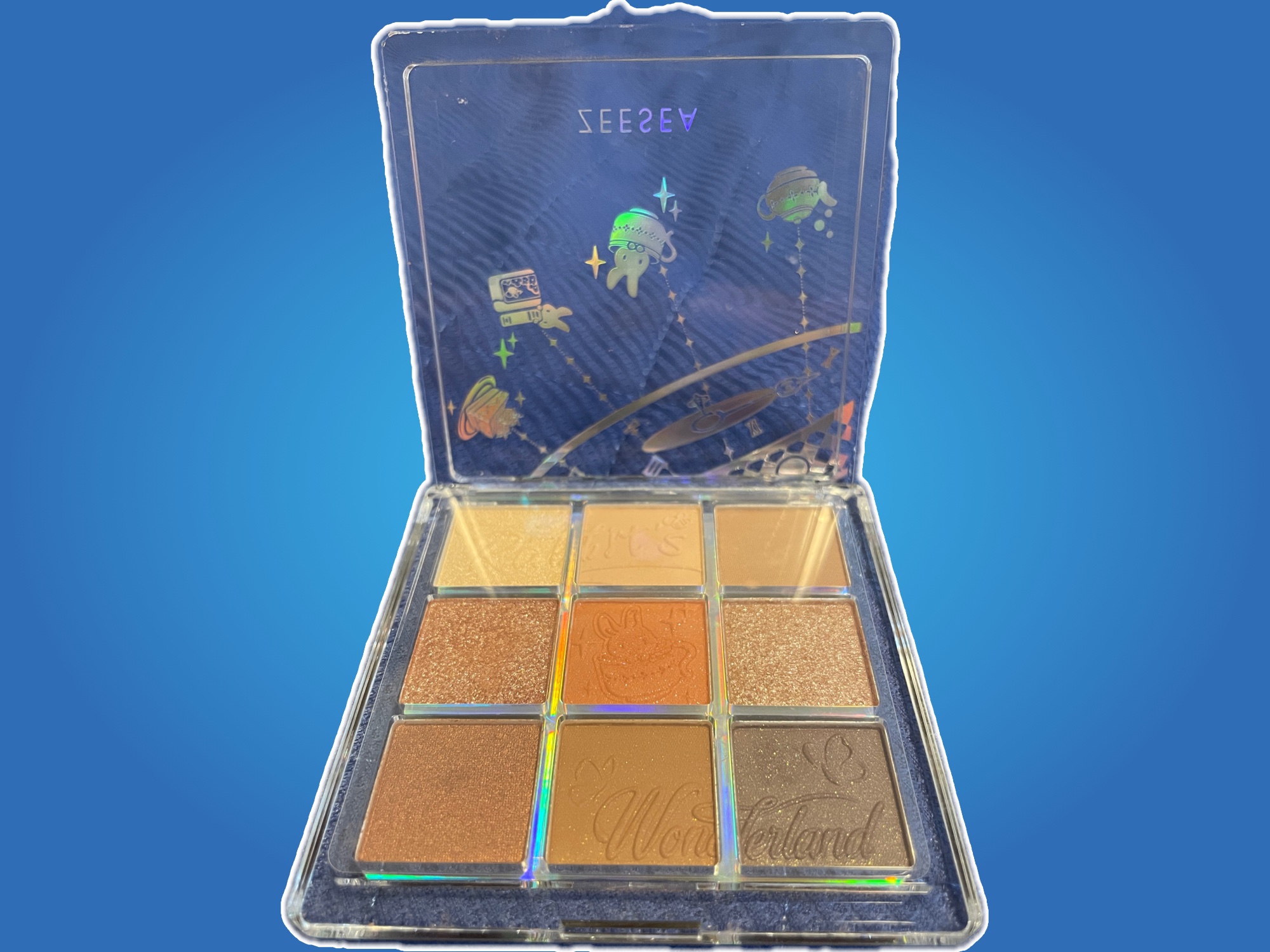 クォーツ 9色アイシャドウパレット(ドリームランドアイシャドウ)/ZEESEA/アイシャドウパレットを使ったクチコミ（1枚目）
