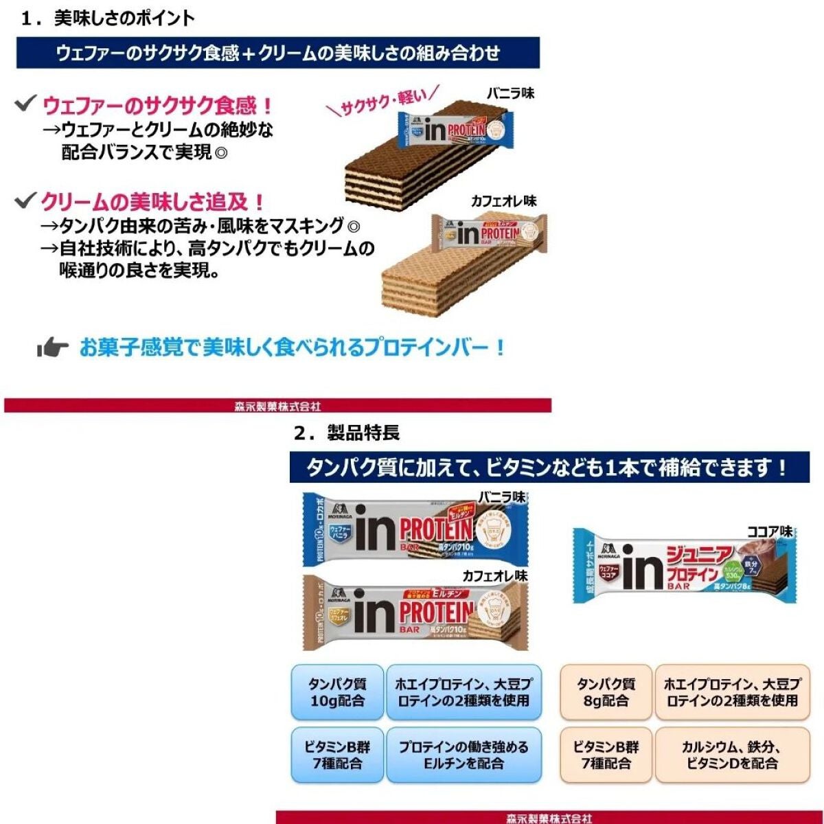 inバープロテイン/森永製菓/プロテインバーを使ったクチコミ(8枚目)