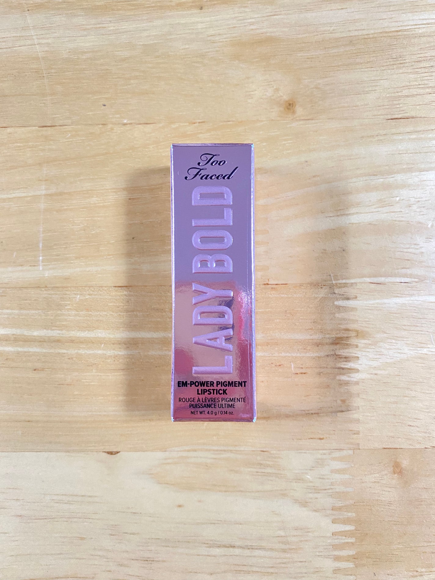 レディ ボールド リップスティック/Too Faced/口紅を使ったクチコミ(2枚目)