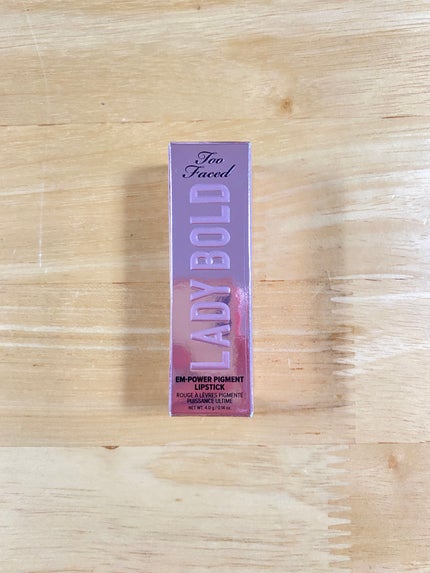 レディ ボールド リップスティック/Too Faced/口紅を使ったクチコミ(2枚目)
