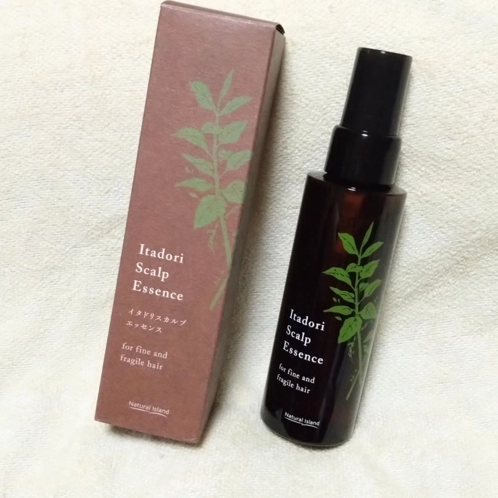 イタドリスカルプエッセンス /ナチュラルアイランド/頭皮ローションを使ったクチコミ（1枚目）