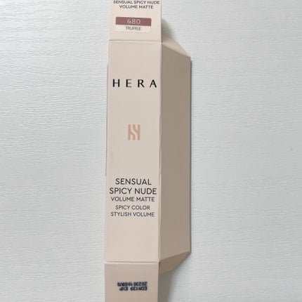 センシュアルスパイシーヌードボリュームマット/HERA/口紅を使ったクチコミ(7枚目)