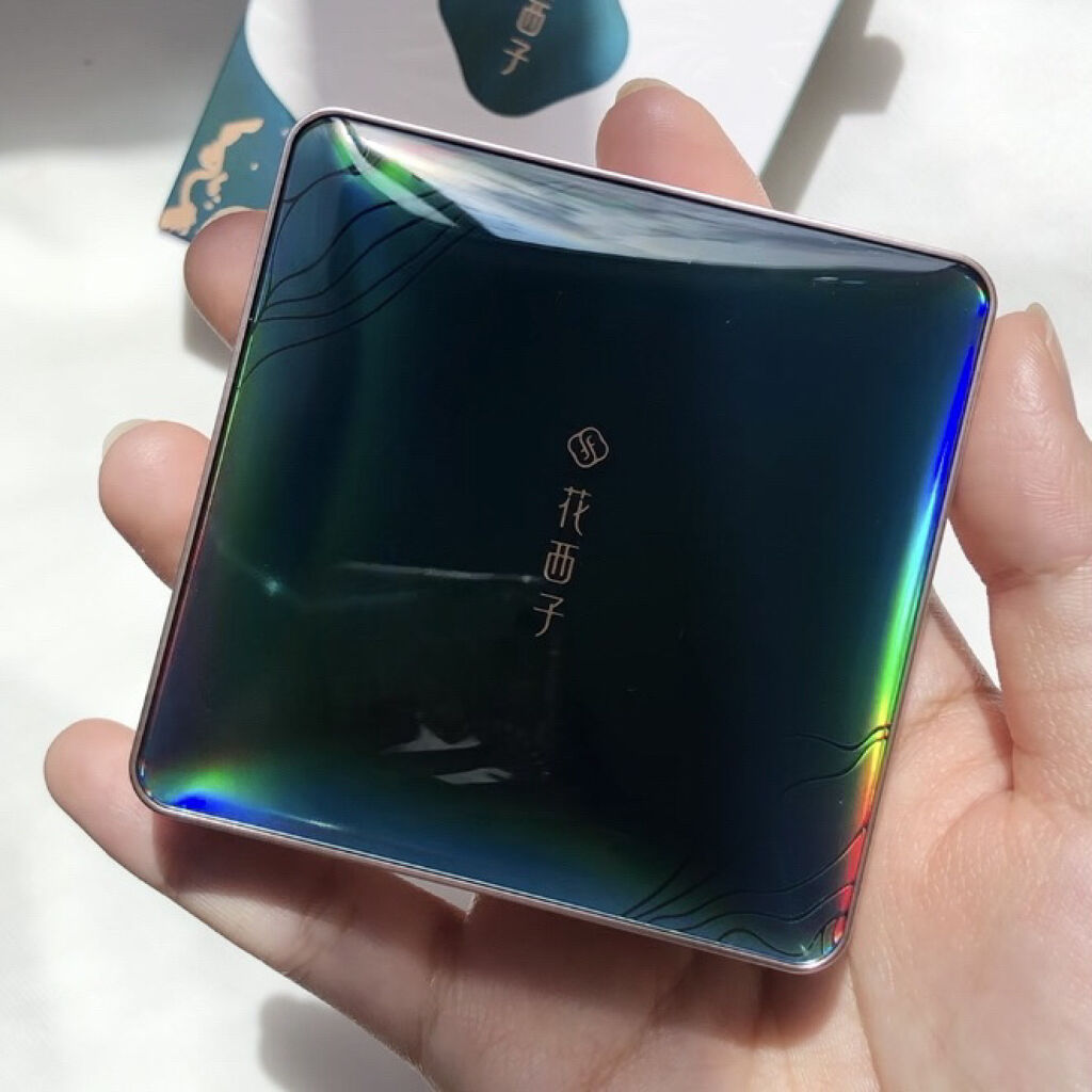 双花彫刻 ハイライト/花西子/パウダーハイライトを使ったクチコミ（2枚目）