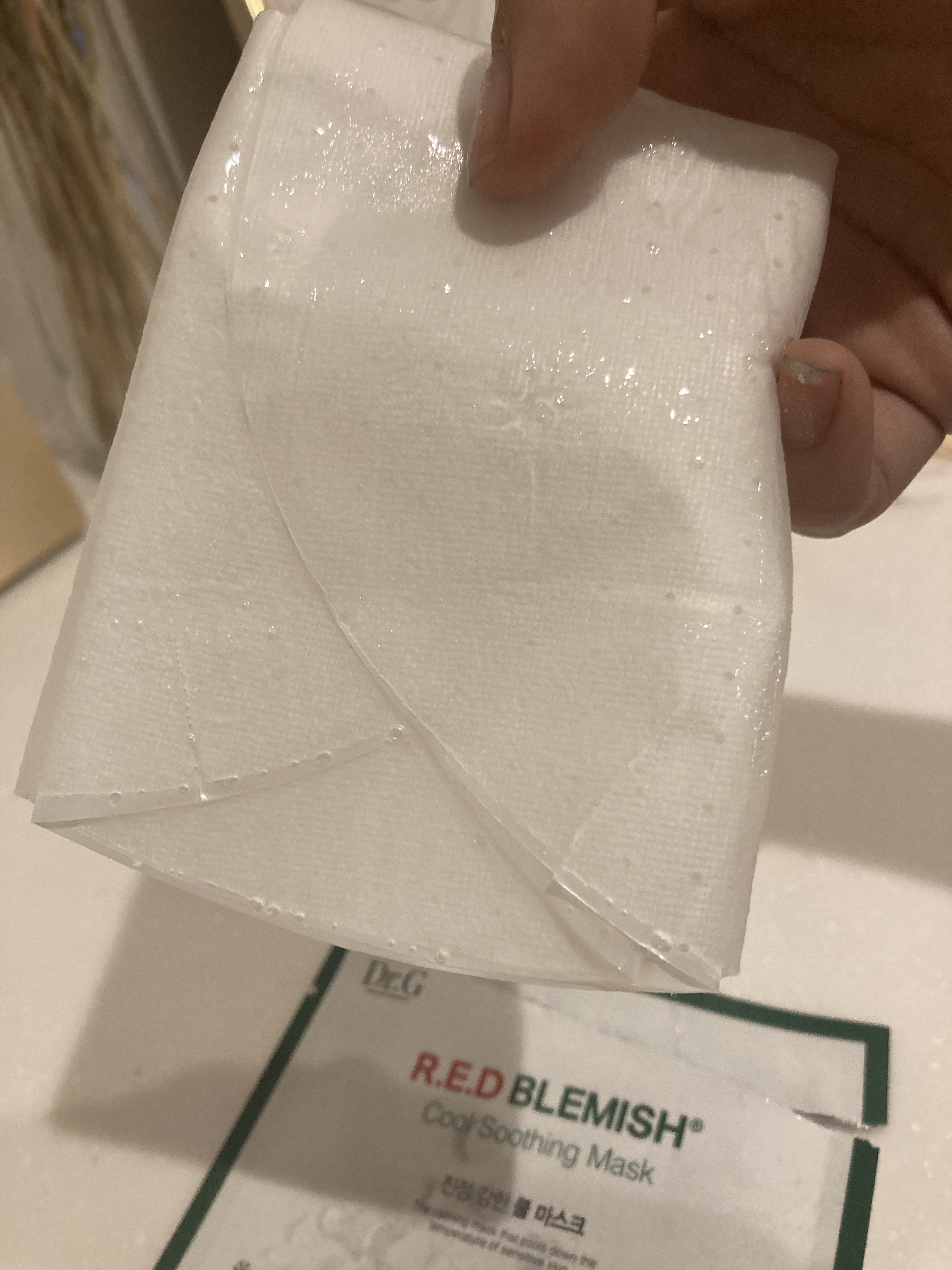 レッドブレミッシュ クールスージングマスク/Dr.G/シートマスク・パックを使ったクチコミ（2枚目）