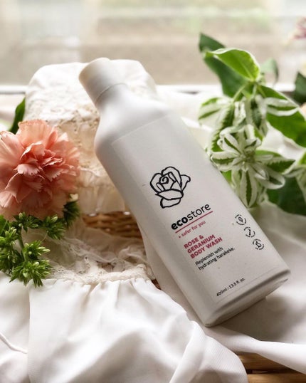 ボディウォッシュ ローズ&ゼラニウム/ecostore/ボディソープを使ったクチコミ(1枚目)