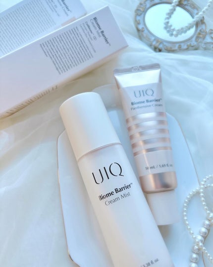 バイオームバリア クリームミスト/UIQ/ミスト状化粧水を使ったクチコミ(4枚目)