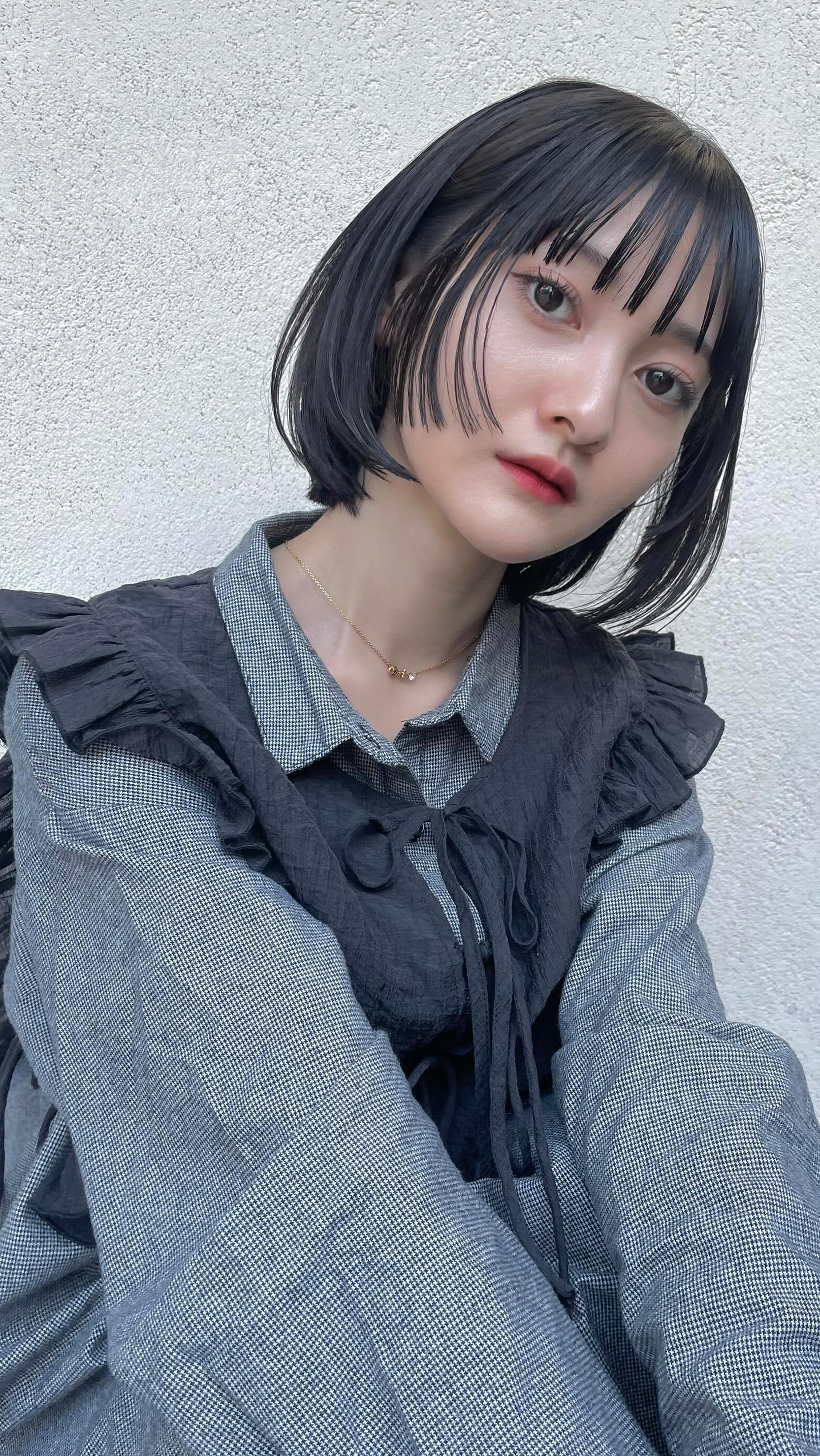 いつもありがとう😊
#リクルートブラック

お洒落ヘアスタイル🤍
顔周りレイヤー可愛い❤️

#イドゥナ