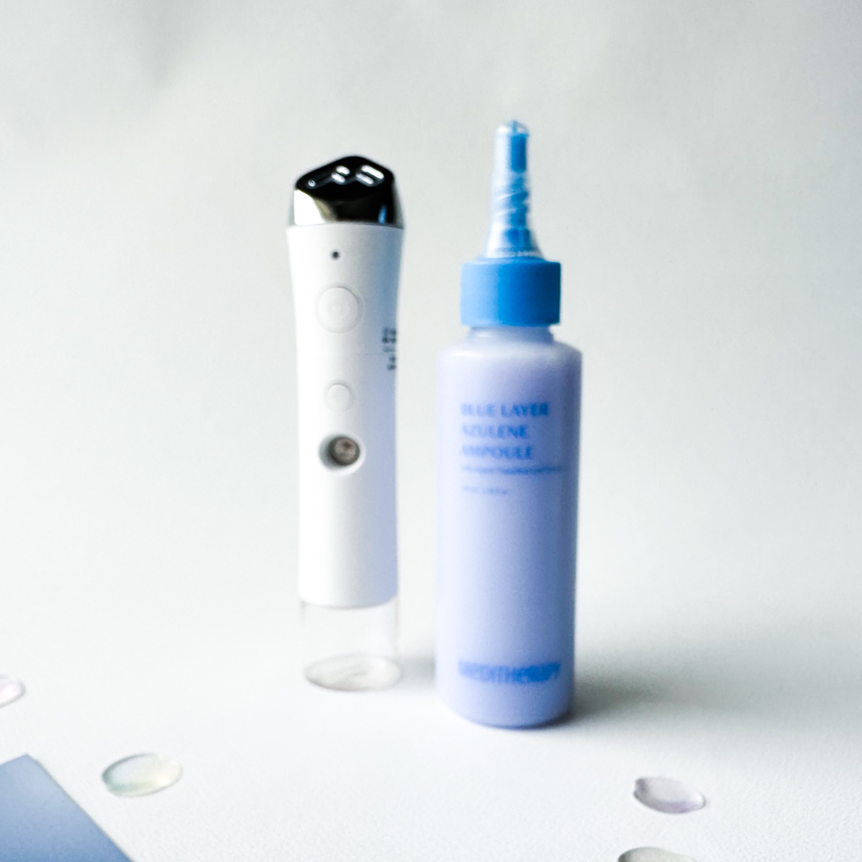 ブルーレイヤーダブルウォータークリーム/MEDITHERAPY/フェイスクリームを使ったクチコミ（2枚目）