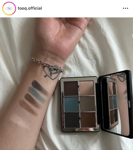 tooq ONE BY GENUINE MAGNETIC EYE SHADOW/Tooq/パウダーアイシャドウを使ったクチコミ(4枚目)