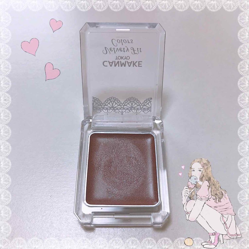 ベルベッティフィットカラーズ/キャンメイク/ジェル・クリームアイシャドウを使ったクチコミ（2枚目）