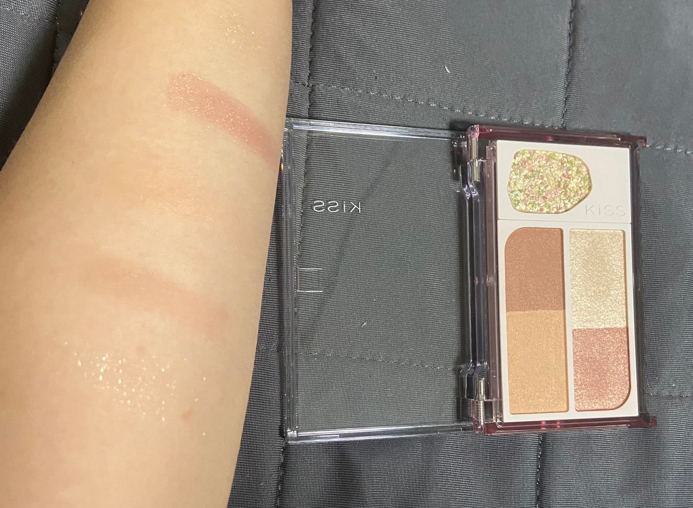 カクテルデイズ/KiSS/アイシャドウパレットを使ったクチコミ(3枚目)