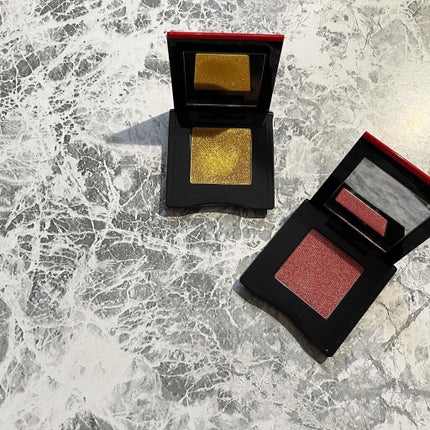 ポップ パウダージェル アイシャドウ 14 Kura-Kura Coral/SHISEIDO/単色アイシャドウを使ったクチコミ(3枚目)