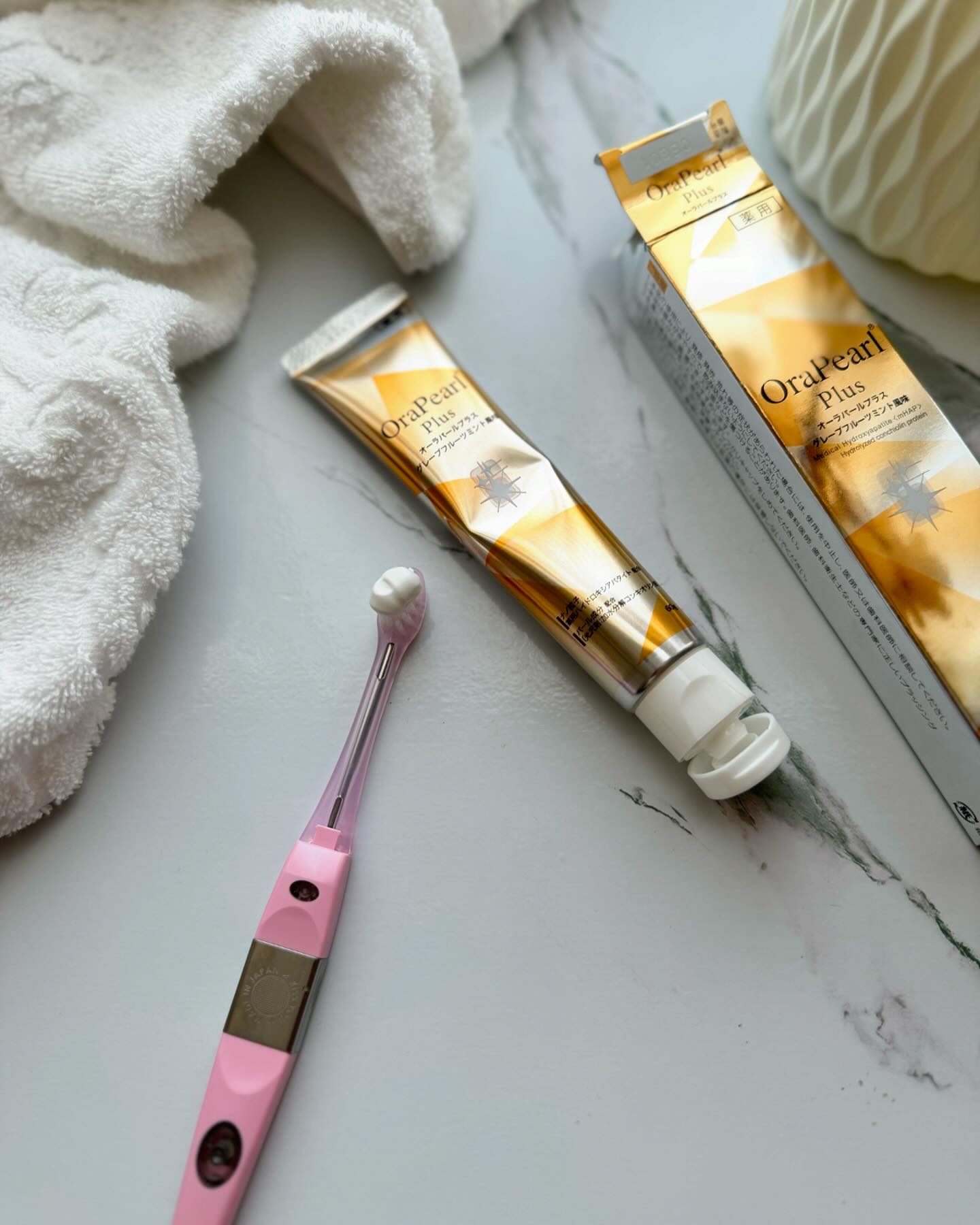 オーラパールプラス/OraPearl/歯磨き粉を使ったクチコミ（2枚目）