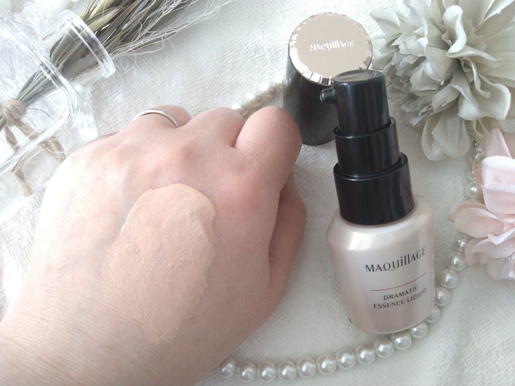 ドラマティックエッセンスリキッド/マキアージュ/リキッドファンデーションを使ったクチコミ(3枚目)