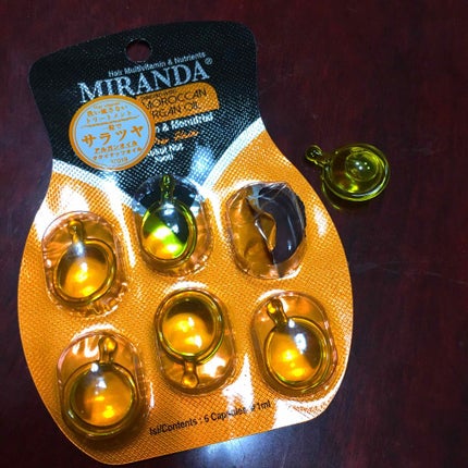 ヘアビタミン シルキーシャインヘアオイル/MIRANDA/ヘアオイルを使ったクチコミ(1枚目)