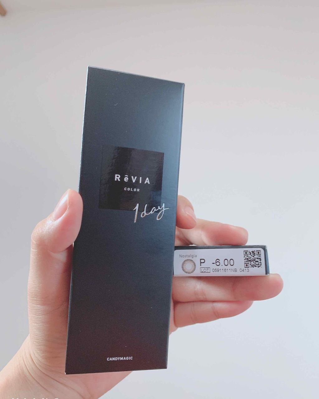 ReVIA 1day [COLOR] Nostalgia（ノスタルジア）/ReVIA/ワンデー（１DAY）カラコンを使ったクチコミ（1枚目）