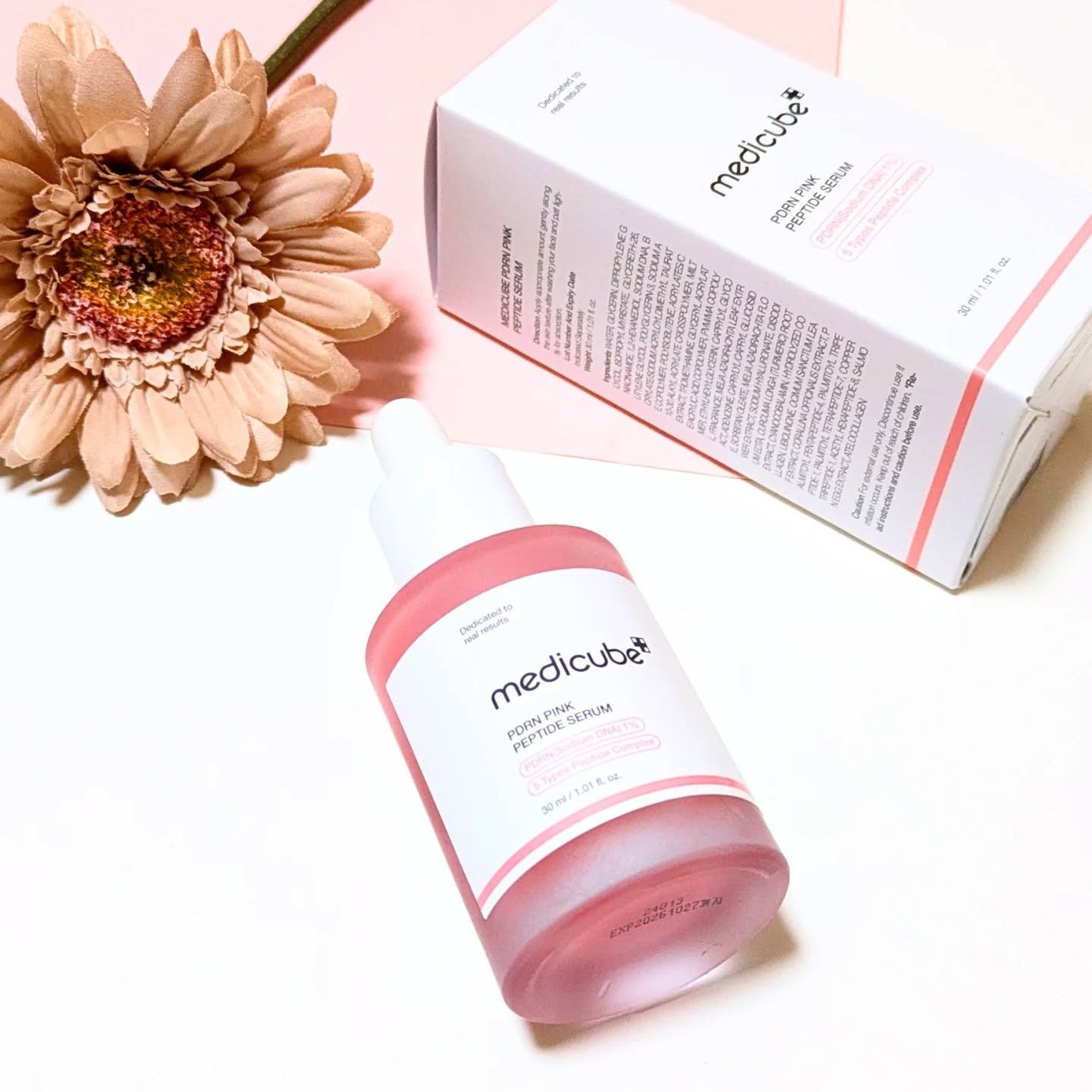 PDRNピンクアンプル PDRN 10,000ppm配合/MEDICUBE/美容液を使ったクチコミ(1枚目)