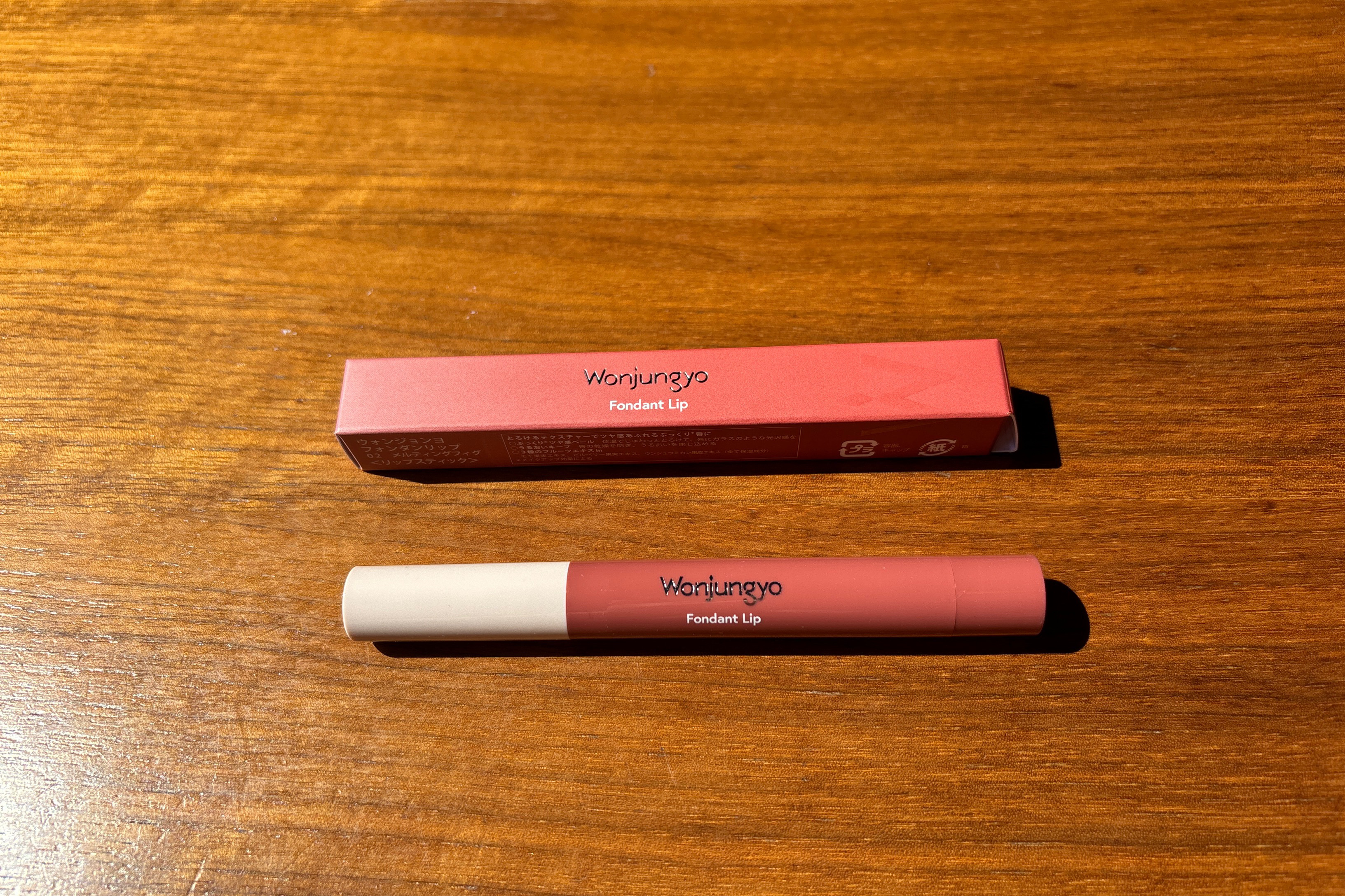 ウォンジョンヨ フォンダンリップ/Wonjungyo/口紅を使ったクチコミ（2枚目）