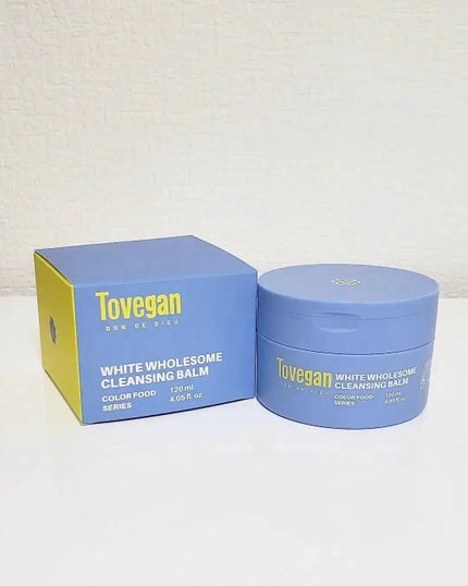 カラーフードシリーズホワイトホールサムクレンジングバーム/Tovegan/クレンジングバームを使ったクチコミ(1枚目)