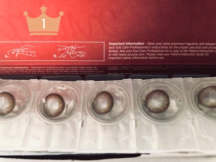 ワンデーアキュビュー®ディファイン®モイスト®/アキュビュー® ディファイン®/ワンデー(1DAY)カラコンを使ったクチコミ(2枚目)