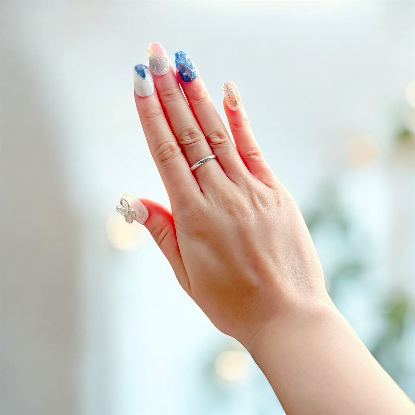 結愛@フォロバします🌷 on LIPS 「\オーダーメイド和装ネイルチップ👘💍/@lumiere__na..」(8枚目)