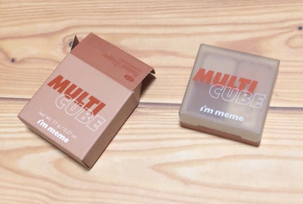 マルチキューブ/i’m meme/アイシャドウパレットを使ったクチコミ(1枚目)