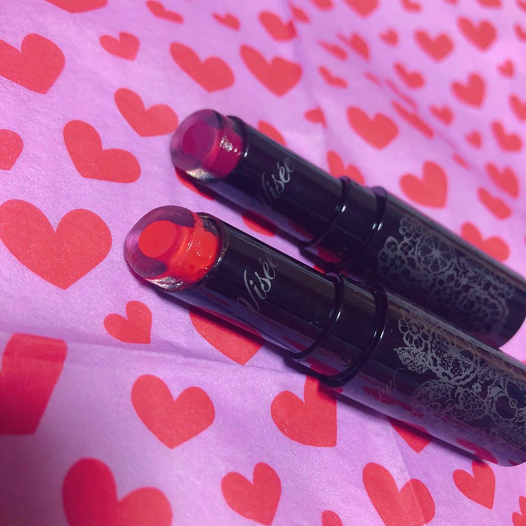 クリスタルデュオ リップスティック/Visée/口紅を使ったクチコミ（1枚目）