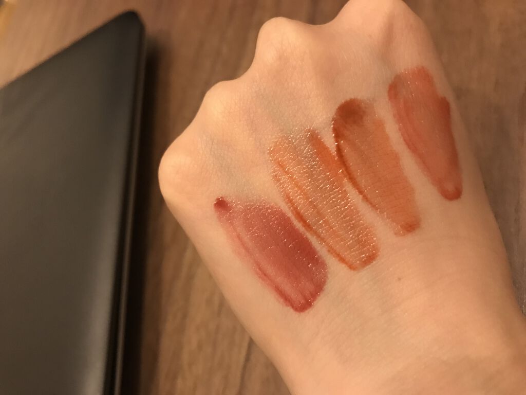 ジューシーラスティングティント/rom&nd/リップティントを使ったクチコミ（2枚目）