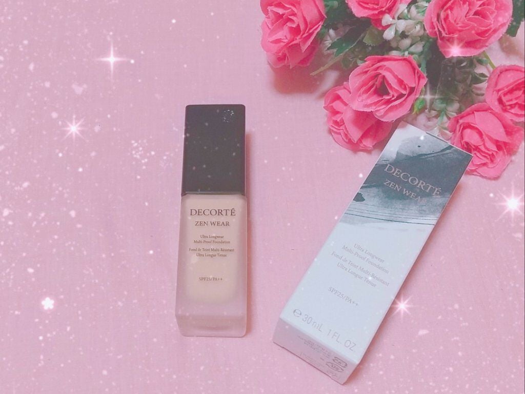 ゼン ウェア フルイド/DECORTÉ/リキッドファンデーションを使ったクチコミ(1枚目)