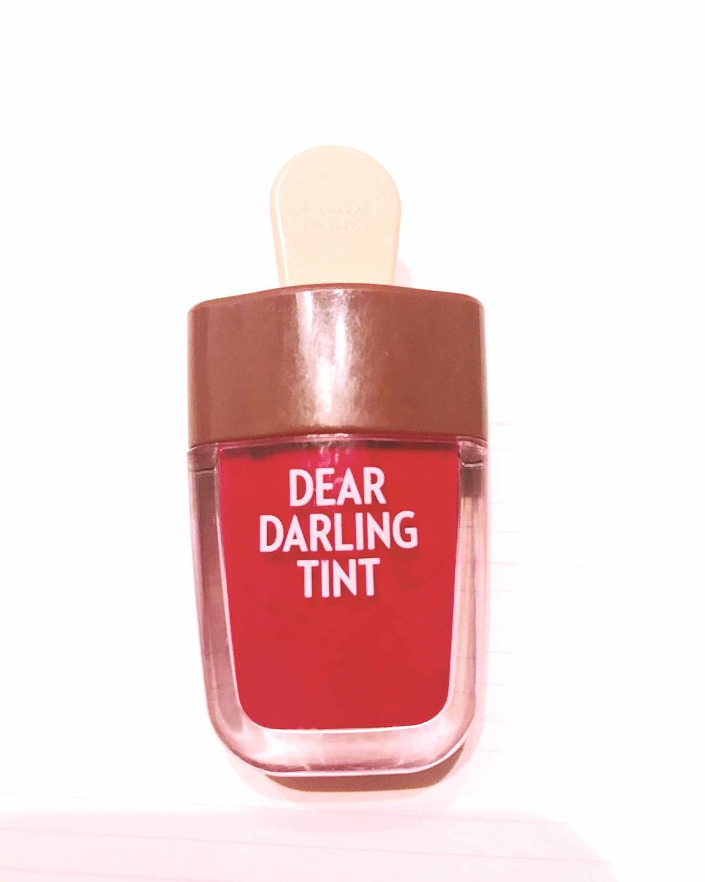 ディアダーリン ウォータージェルティント (アイスティント)/ETUDE/口紅を使ったクチコミ(1枚目)