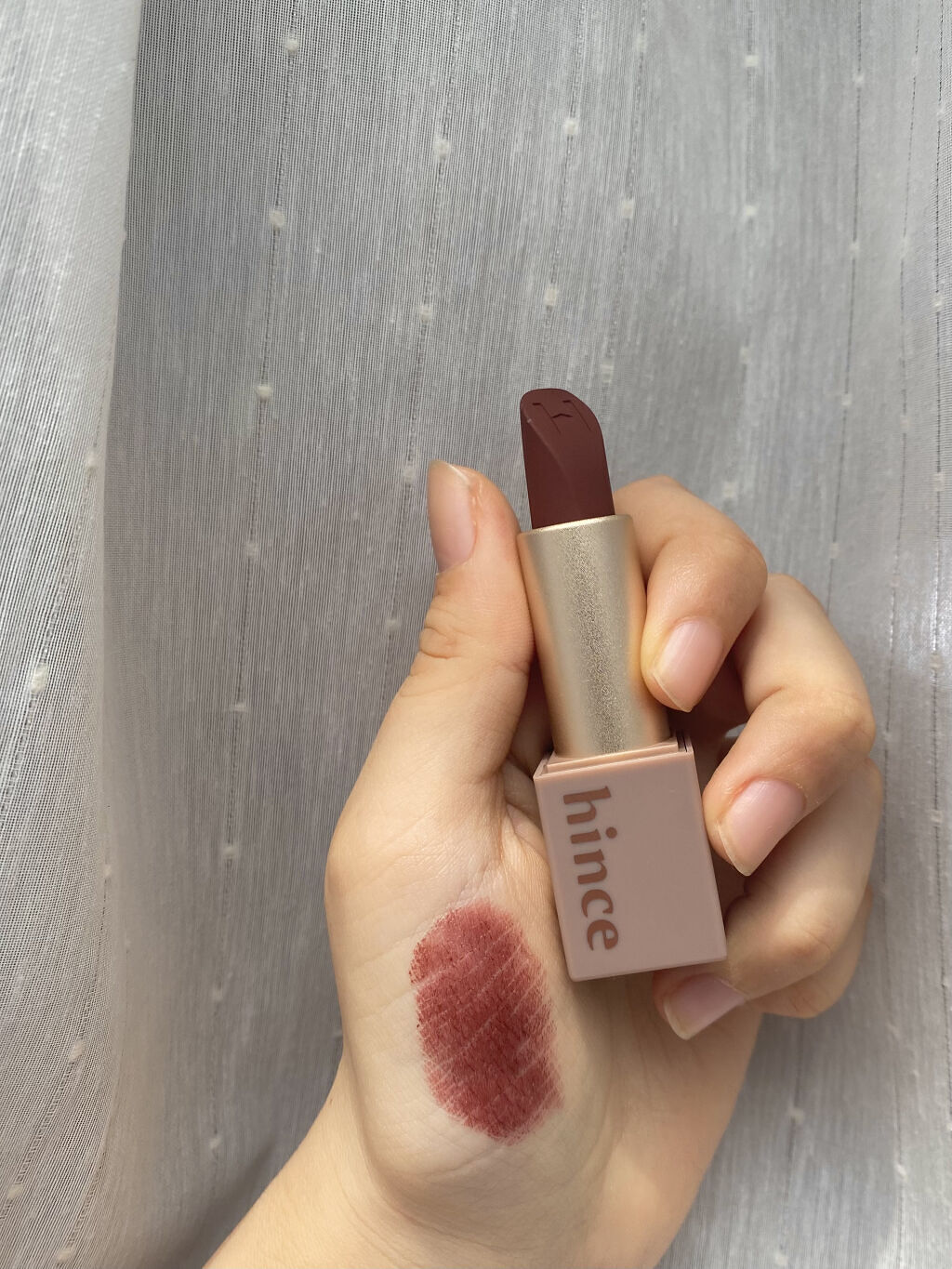 ムードインハンサーマット /hince/口紅を使ったクチコミ（3枚目）