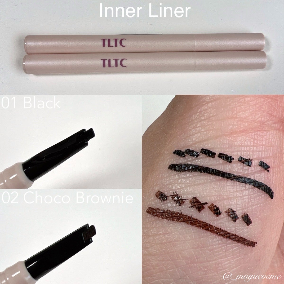インナーライナー/TLTC/リキッドアイライナーを使ったクチコミ(3枚目)