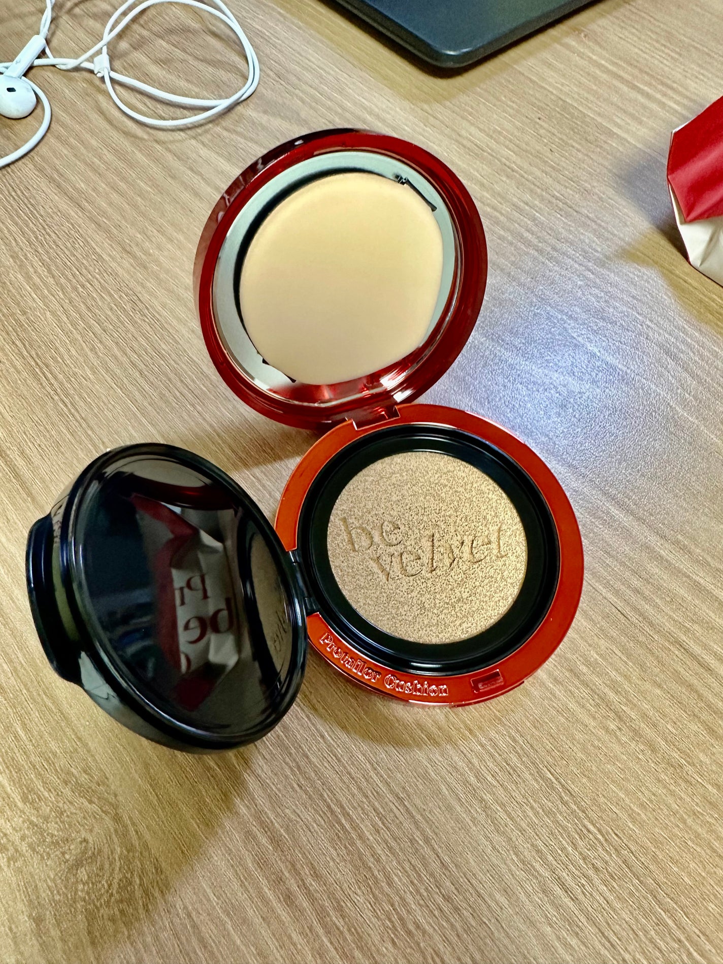 プロテーラービーベルベットカバークッション/espoir/クッションファンデーションを使ったクチコミ(2枚目)