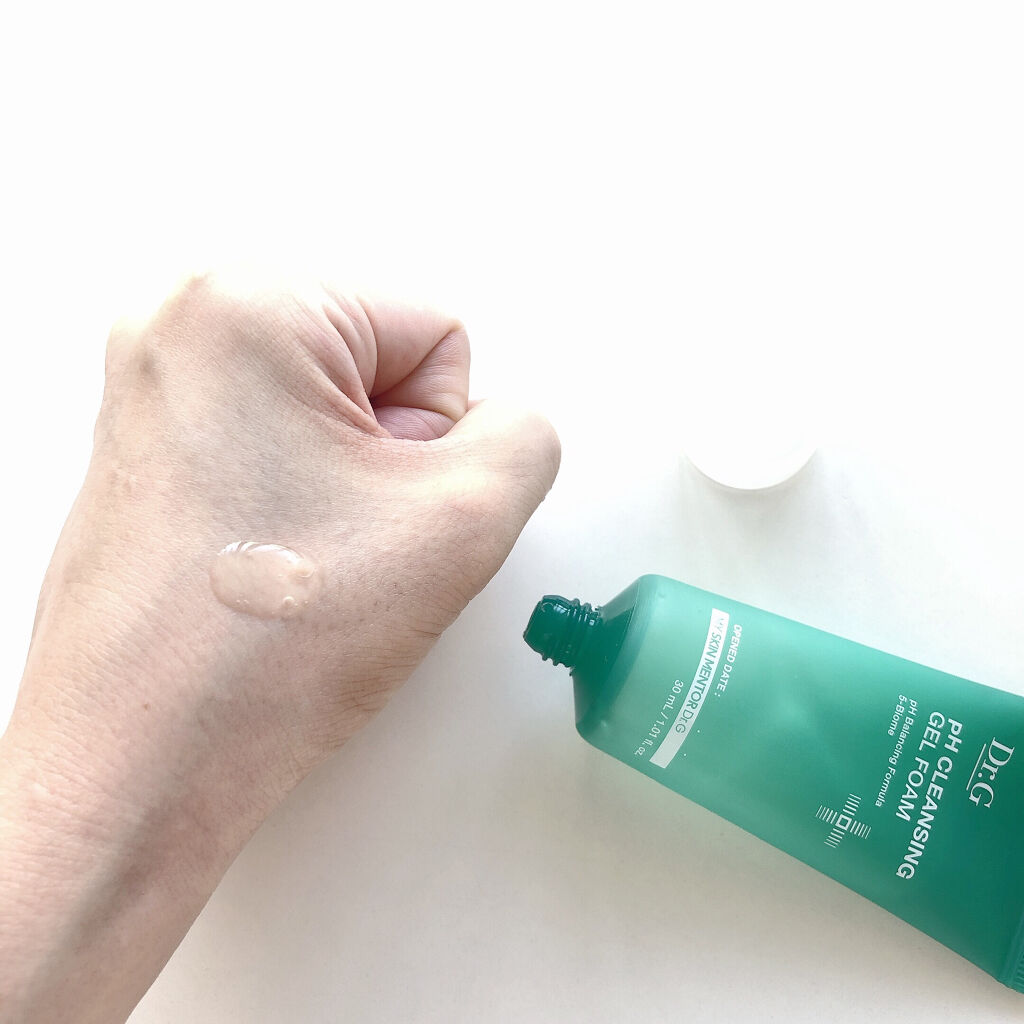 弱酸性クレンジングジェルフォーム/Dr.G/その他洗顔料を使ったクチコミ（2枚目）