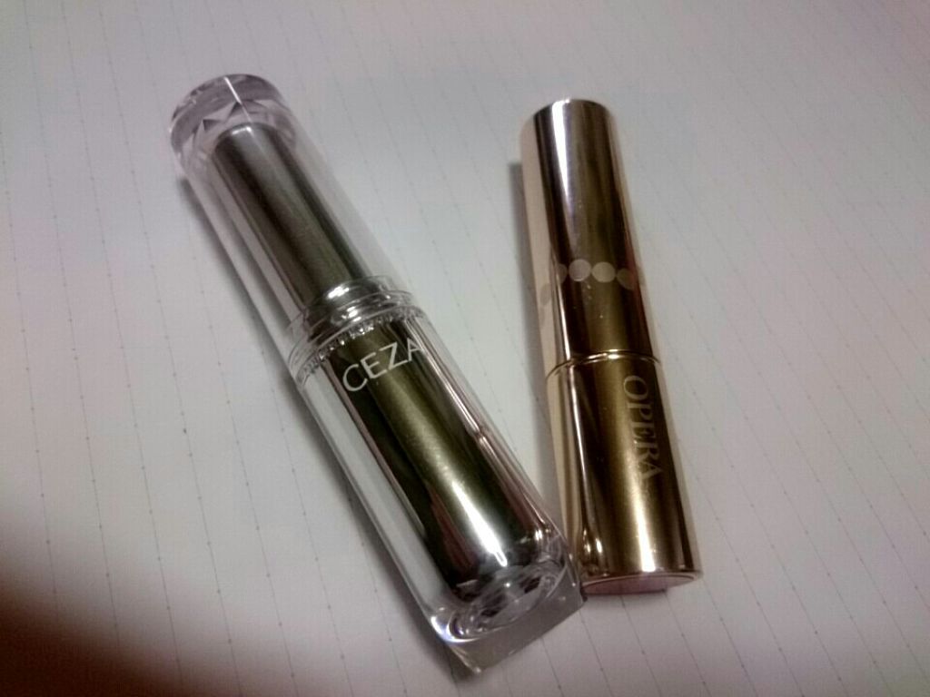 ラスティンググロスリップ/CEZANNE/口紅を使ったクチコミ（1枚目）