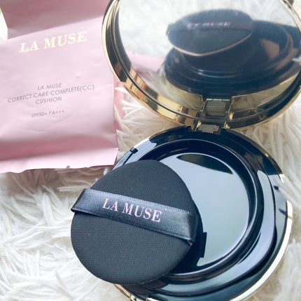 CORRECT CARE COMPLETE CC CUSHION/ラミューズ/クッションファンデーションを使ったクチコミ(2枚目)