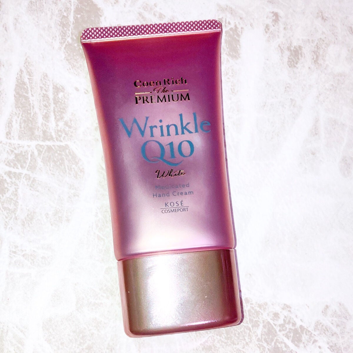 コエンリッチ ザ プレミアム 薬用リンクルホワイト ハンドクリーム/コエンリッチQ10/ハンドクリームを使ったクチコミ(2枚目)