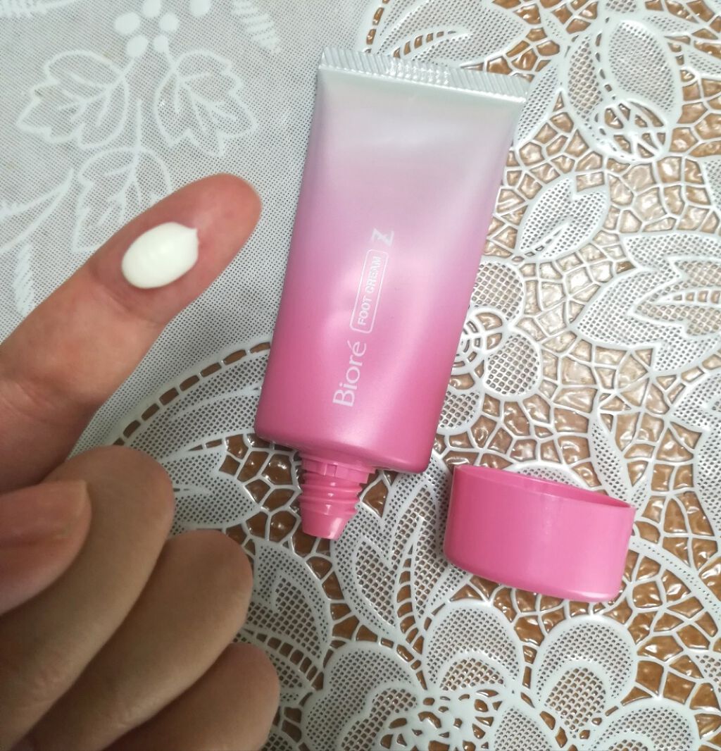 ビオレZ さらさらフットクリーム/ビオレ/レッグ・フットケアを使ったクチコミ（2枚目）