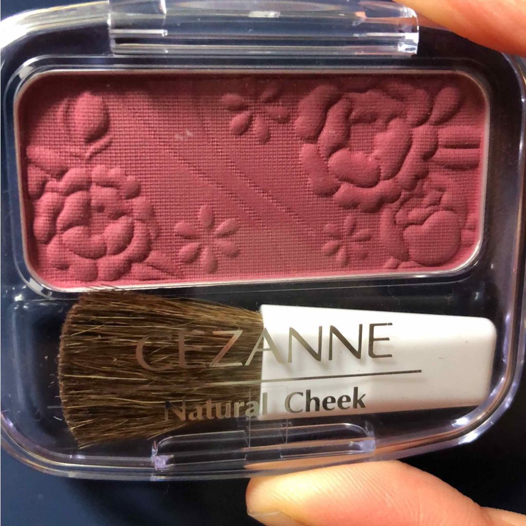 ナチュラル チークN/CEZANNE/パウダーチークを使ったクチコミ（1枚目）