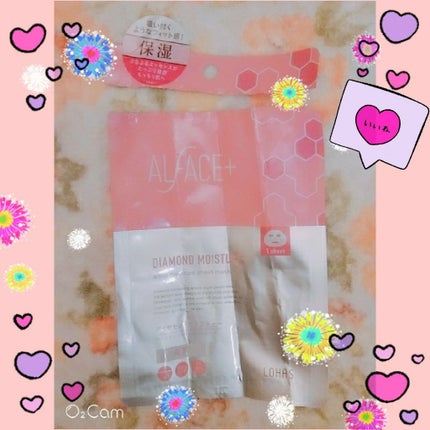 ダイヤモンドモイスチャー アクアモイスチャー シートマスク 5枚入り/ALFACE+/シートマスク・パックを使ったクチコミ(1枚目)