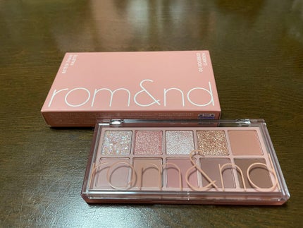 ベターザンパレット/rom&nd/アイシャドウパレットを使ったクチコミ(2枚目)