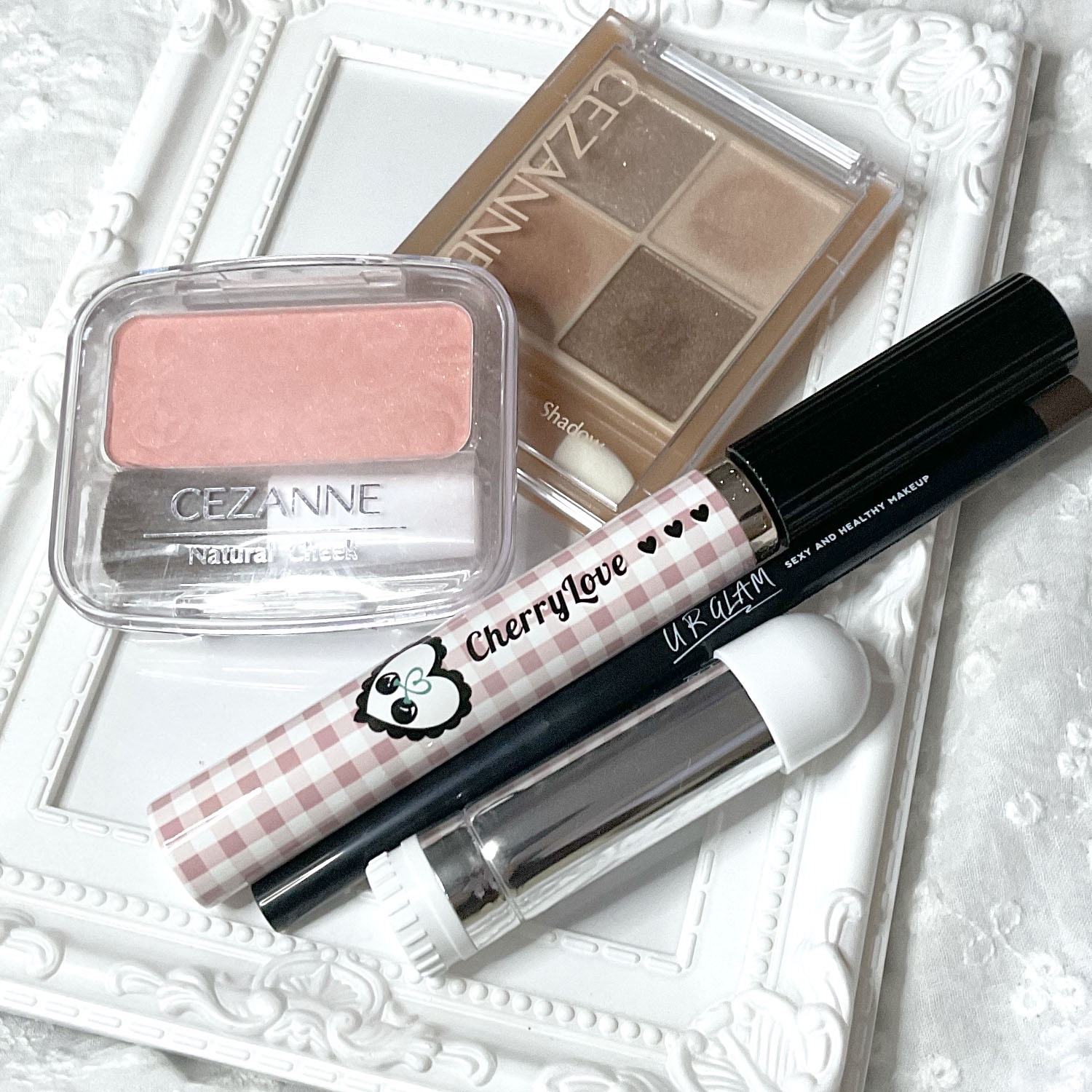 ベージュトーンアイシャドウ/CEZANNE/アイシャドウパレットを使ったクチコミ（1枚目）