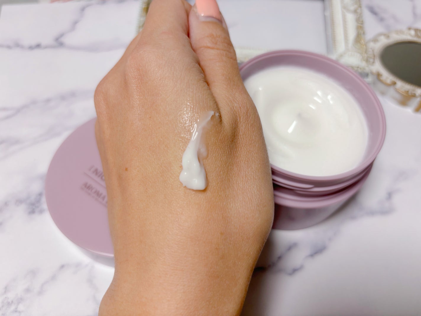 ボディクリーム ナイトモイスト/アロマブルーム/ボディクリームを使ったクチコミ(3枚目)