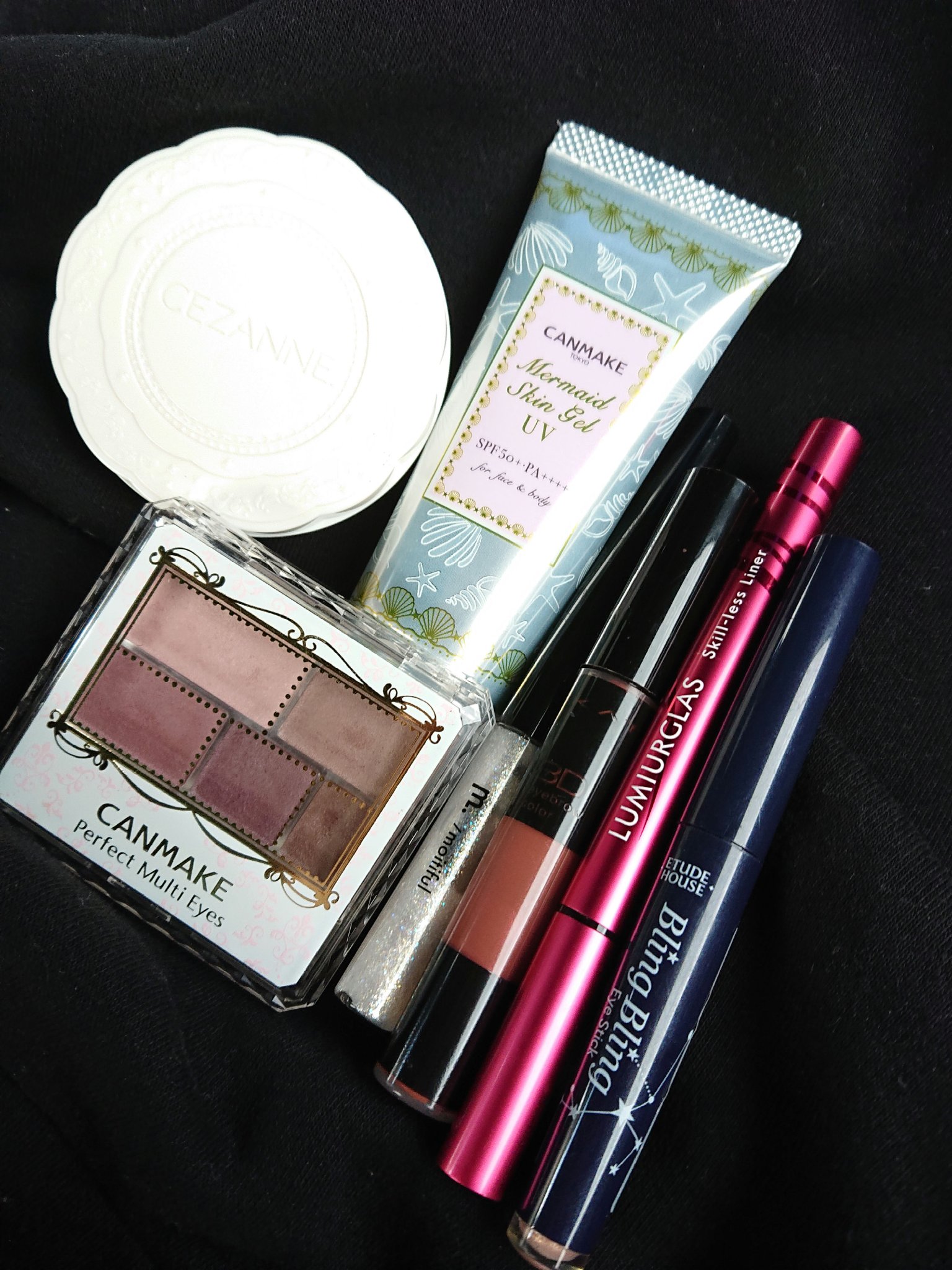 キラキラ アイシャドウ/ETUDE/スティックアイシャドウを使ったクチコミ（1枚目）