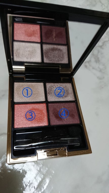 デザイニング カラー アイズ/SUQQU/アイシャドウパレットを使ったクチコミ(2枚目)