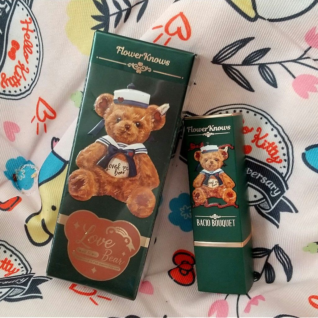 Love Bear マットリップスティック ヘーゼルナッツベア/FlowerKnows/口紅を使ったクチコミ（2枚目）